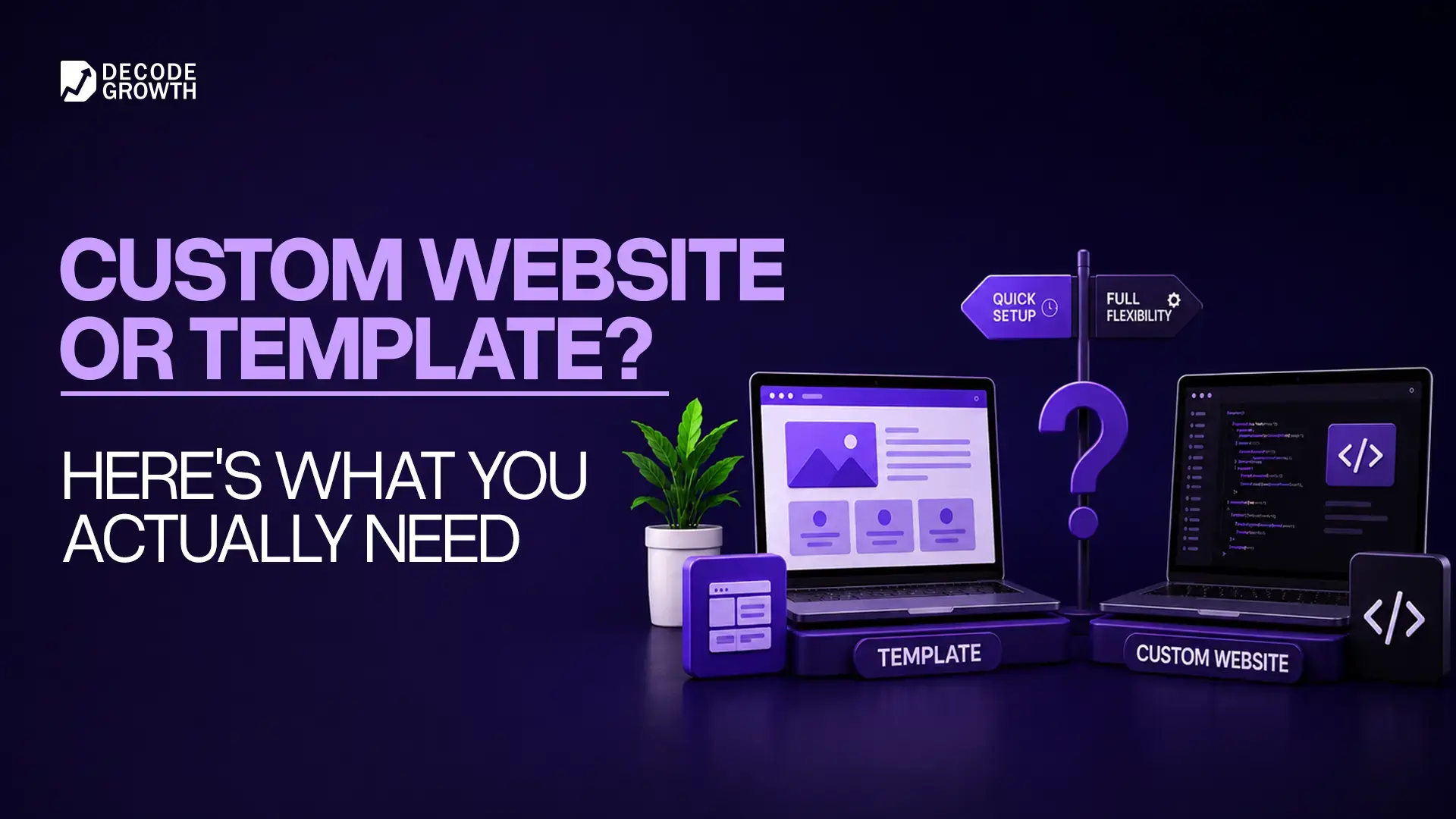 Do You Really Need a Custom Website or Will a Template Do?
